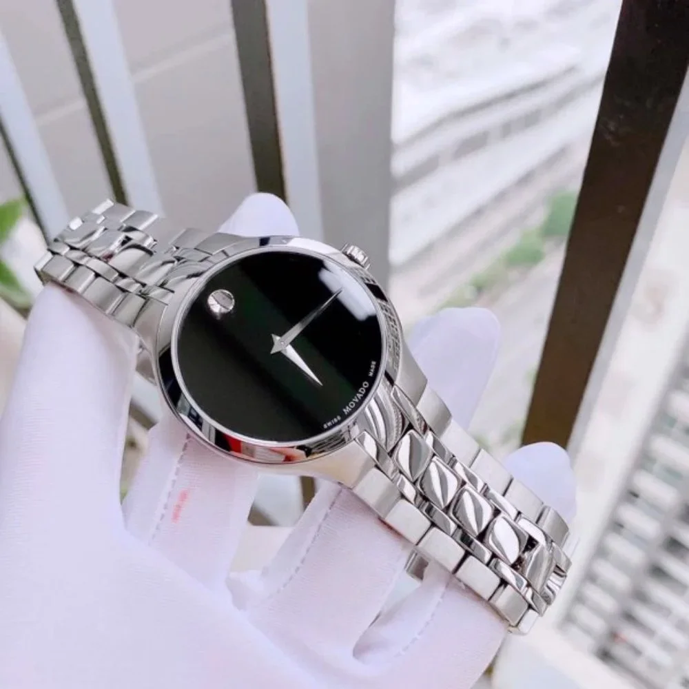 Wow! Movado Men's Silver Tone Watch w/ Box